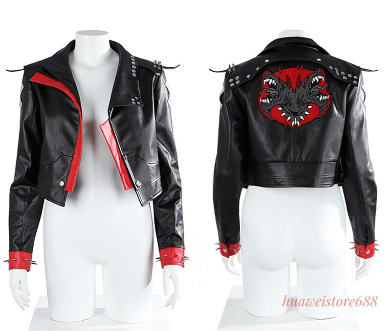 Arcane Season2 Vi Cosplay Jacket Women Leather Coat The Piltover Enforcer