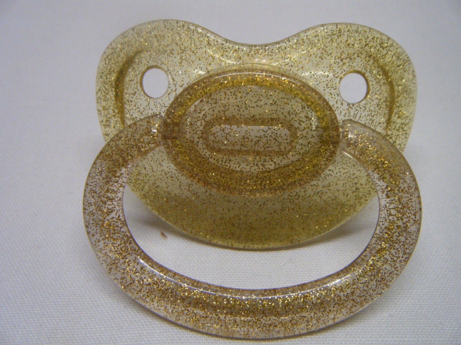 ADULT PACIFIER, SILICONE, SIZE 6, ADULT OVER SIZED GUARD, MULTI COLORS, NEW