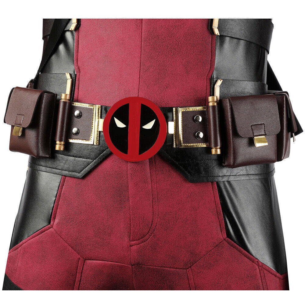 Deadpool 3 Wade Wilson Outfits Cosplay Costume Jumpsuit Mask Full Suits Custom