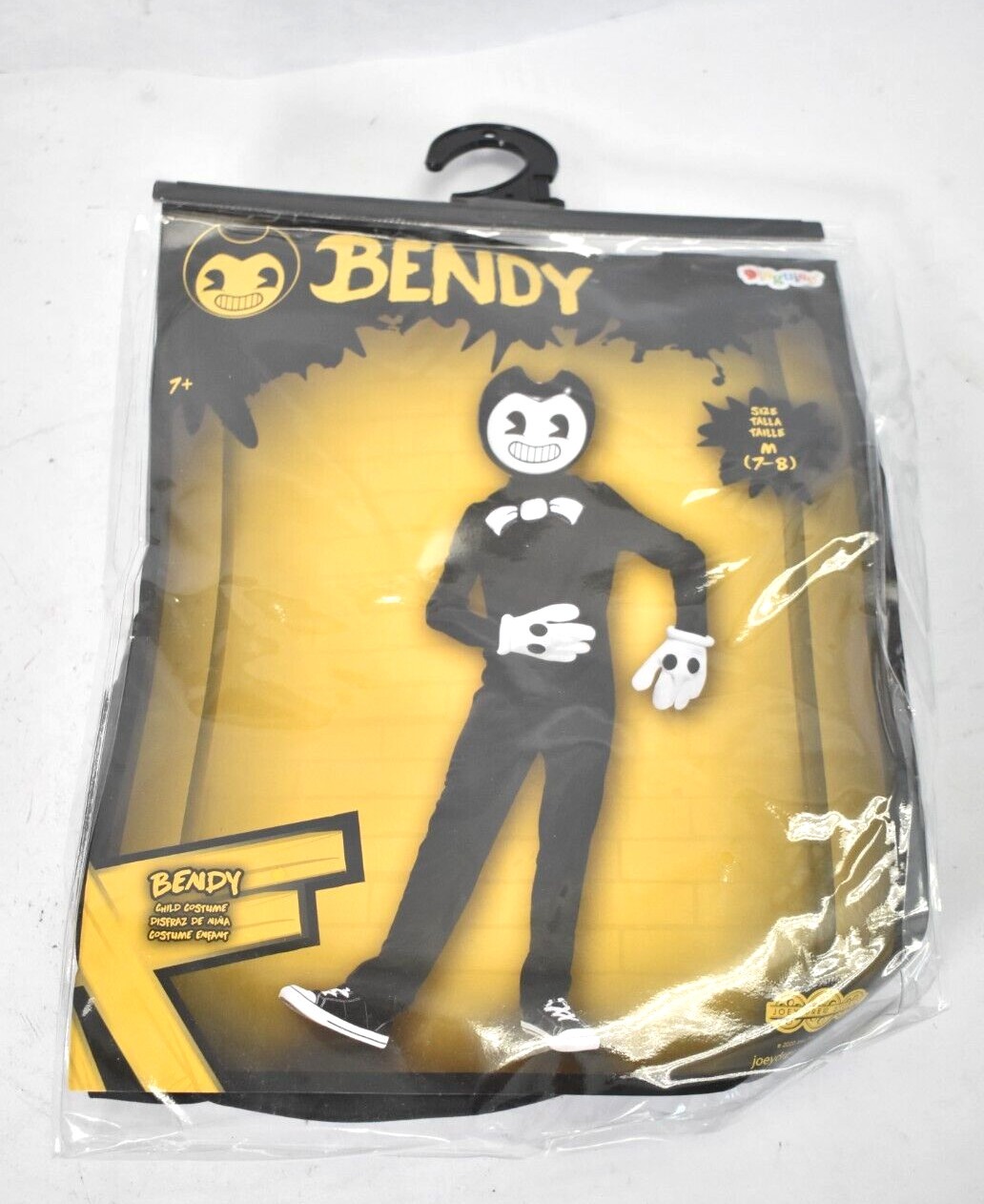 Bendy & The Ink Machine Classic Boys Size L 10/12 Costume Disguise Halloween