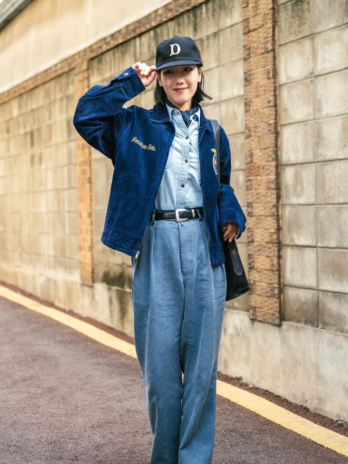 Hot！FFA jacket loose and casual versatile workwear corduroy jacket spring Sale