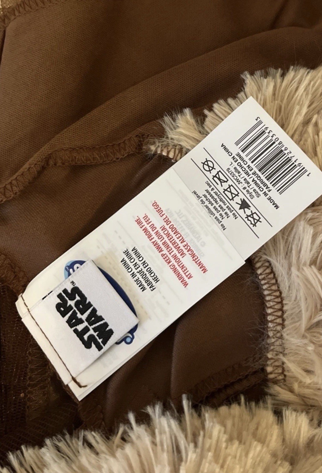 BRAND NEW Star Wars Return / Jedi. Ewok Dress Costume Jazwares Child S/P (6)
