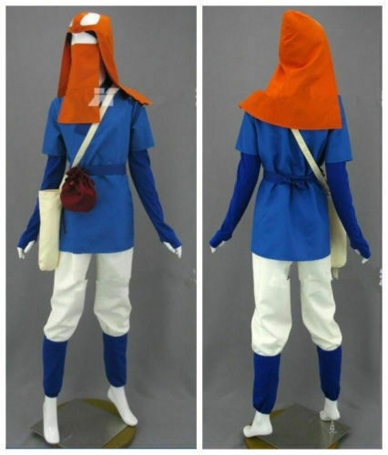 New Japan Anime Miyazaki Hayao Princess Mononoke – Ashitaka Cosplay Costume&