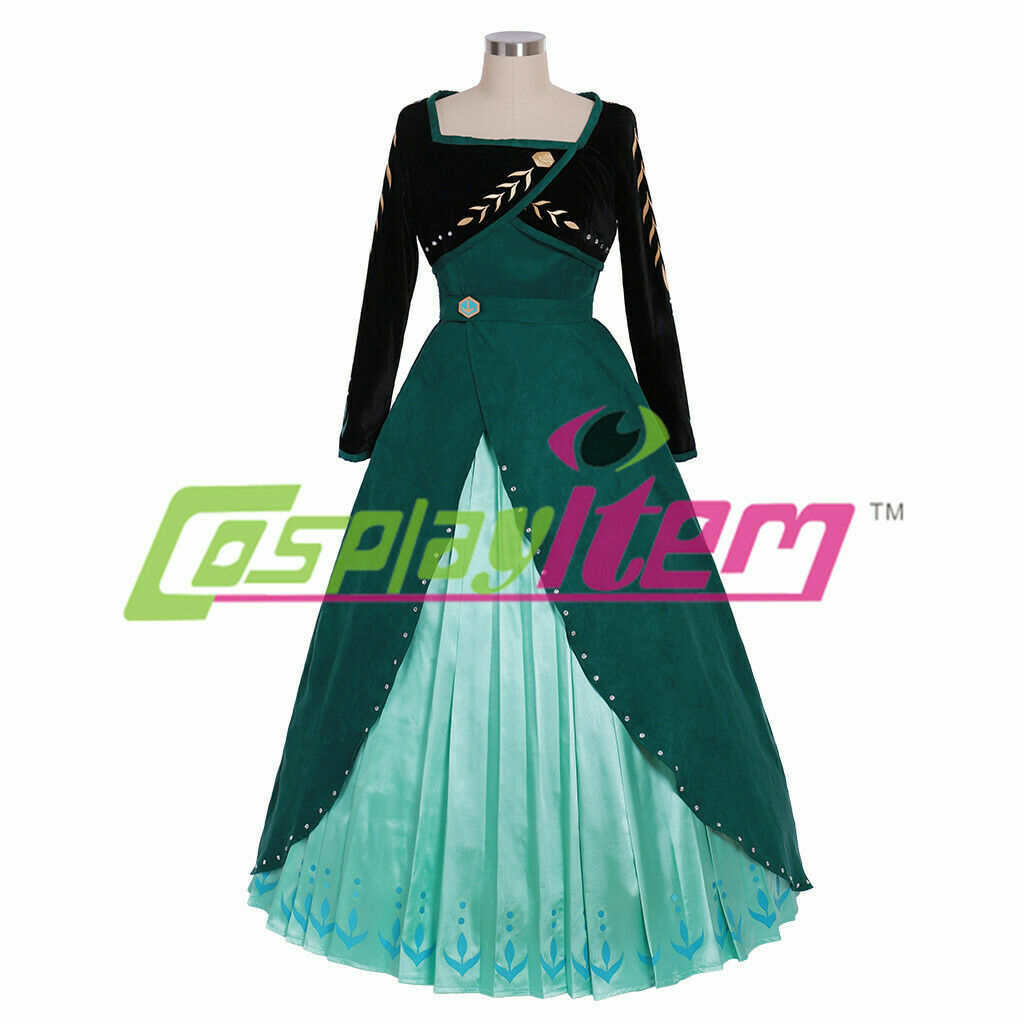 princess dress cloak dress adult cosplay costume snow queen costume