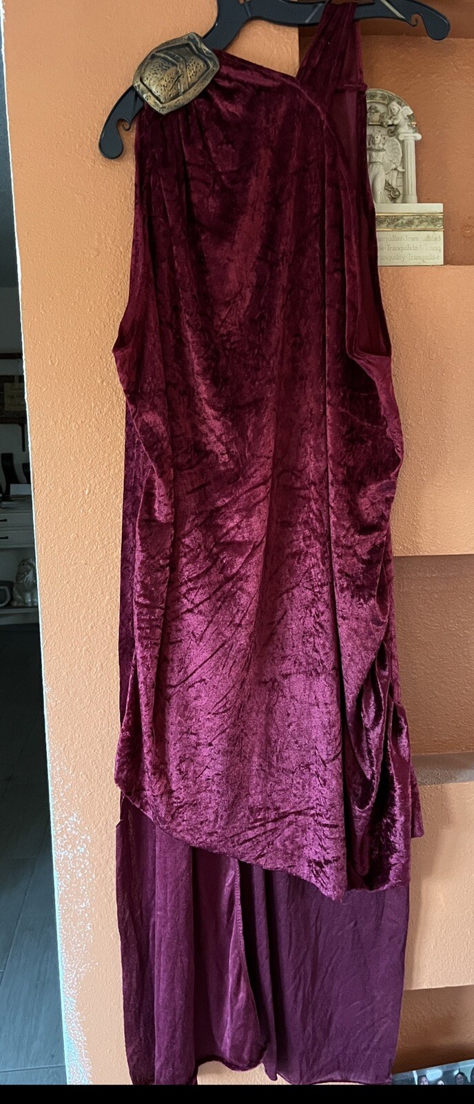 (1) The men’s Spartacus Costume Cape One Size Regular