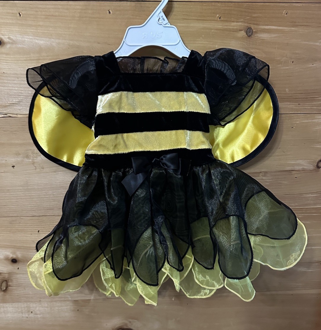 Koala Kids Costume Baby Girls 3-6Months Bumble Bee Halloween -NEW With Tags
