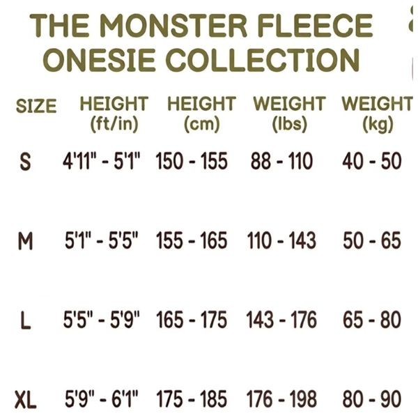 Funny Puppet Jumpsuit Plush Monster Costume Sleepwear Full Body Pajamas Unisex