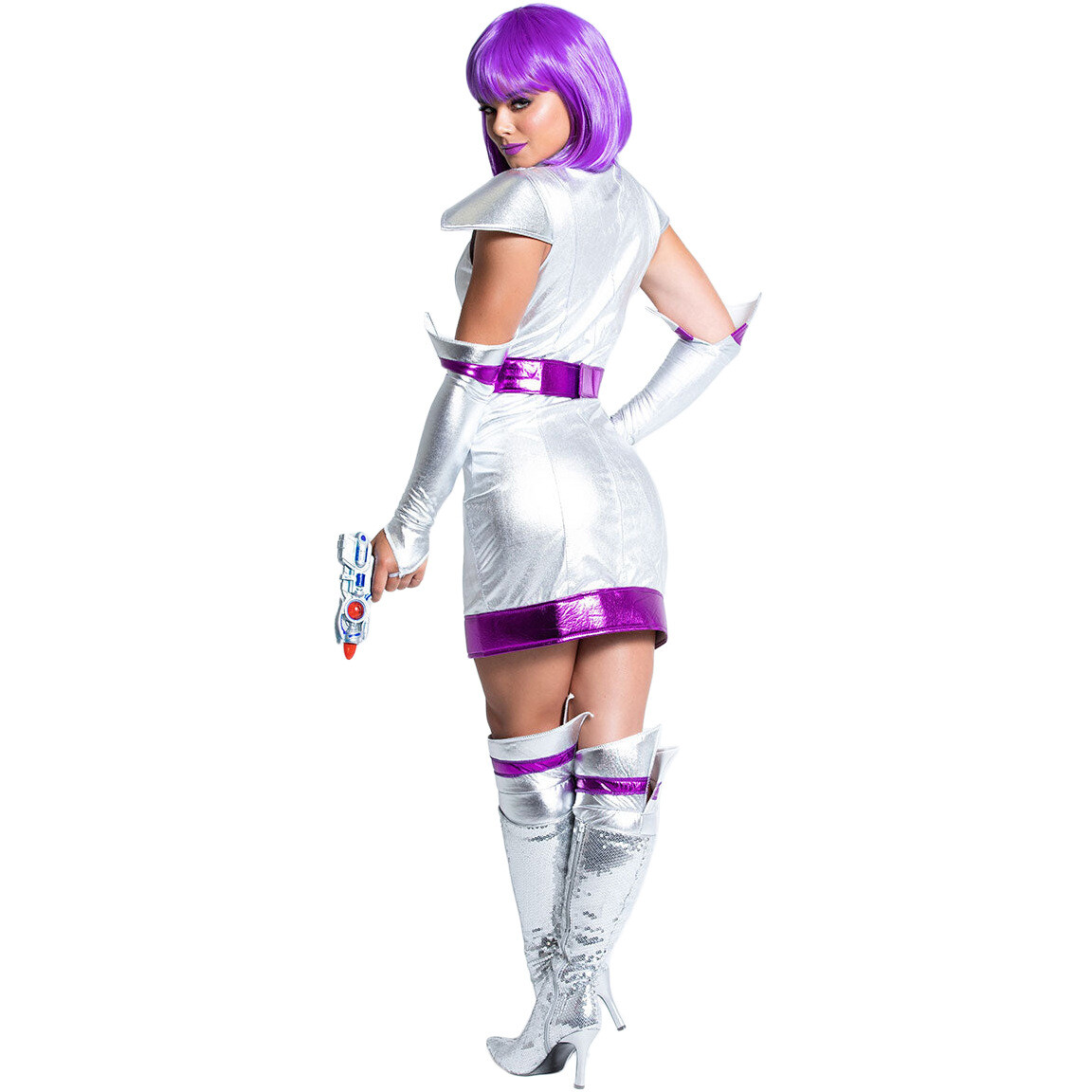 Female Halloween Women Alien Astronaut Spacesuit Dress Lingerie Cosplay Costumes