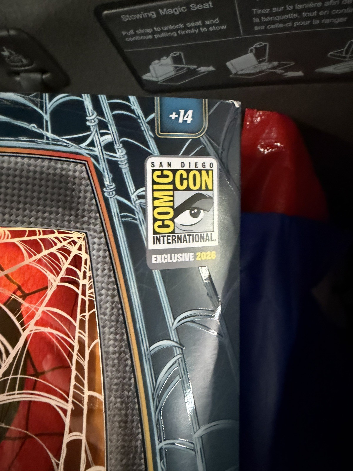 SDCC 2026 Spider-Man Brand New Day Jazwares Exclusive Mask & Top Set 82/250