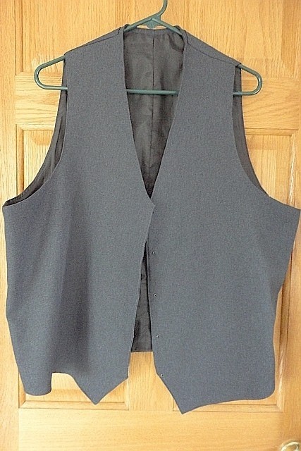 Authentic Amish Mens Black Jacket, vest and pant: 35″ waist, Inseam: 34″
