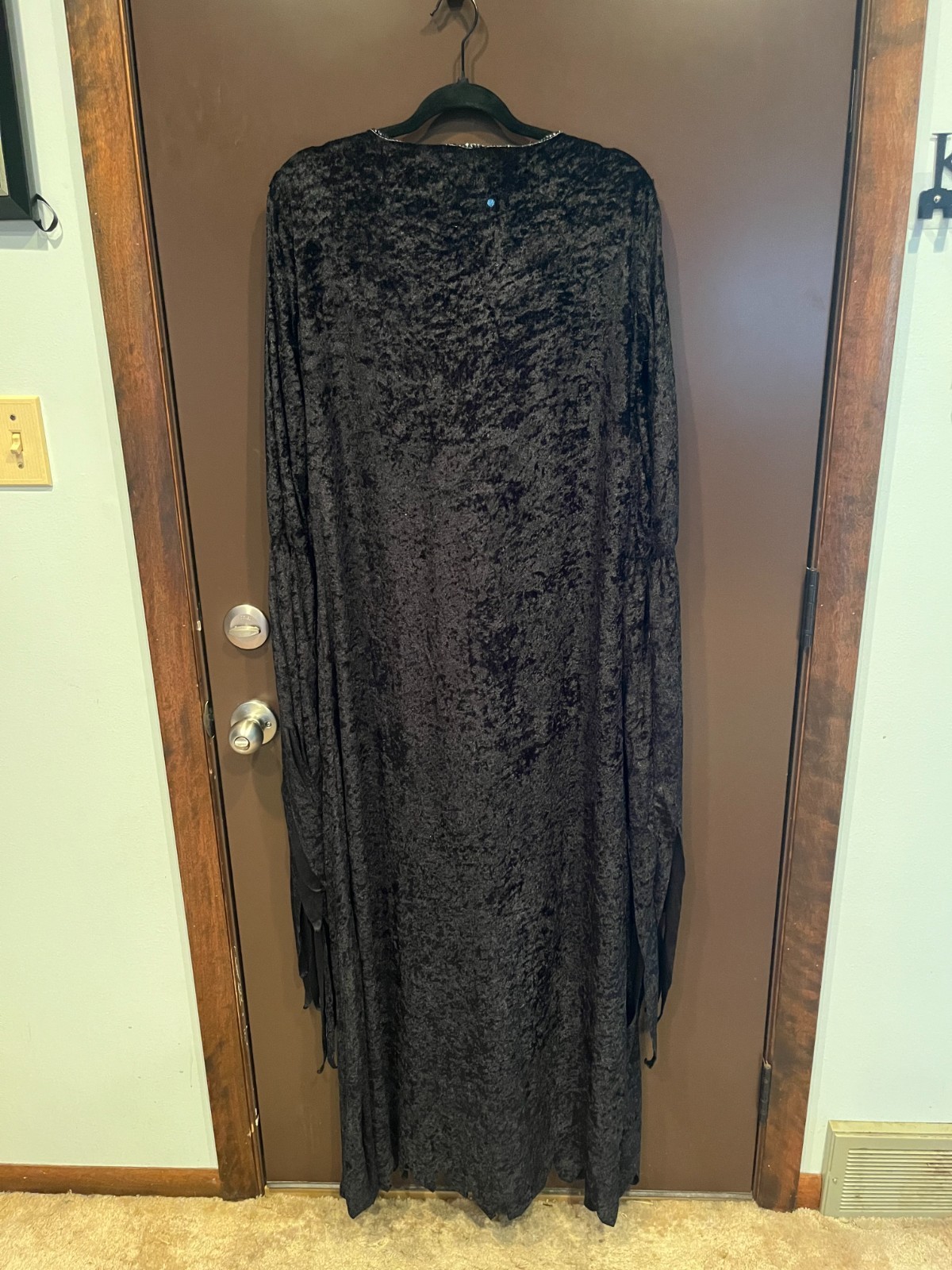 Halloween Costume Peasent Dress Plus Size Long Sleeve Purple