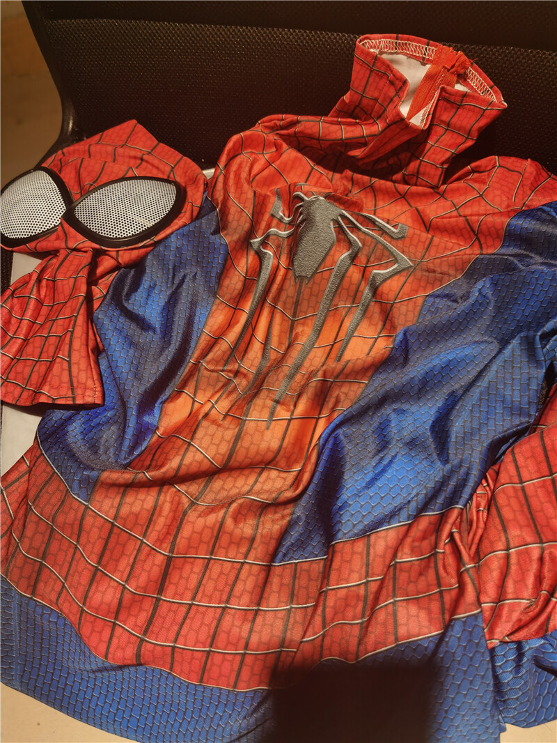 The Amazing Spiderman TASM 2 Jumpsuit Spider-man Cosplay Costume For Adult/Kids