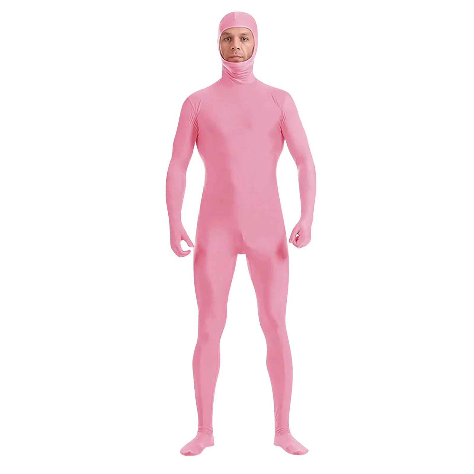 Adult Full Body Suit Costume for Halloween Men Second Skin Tight Suits Cosplay