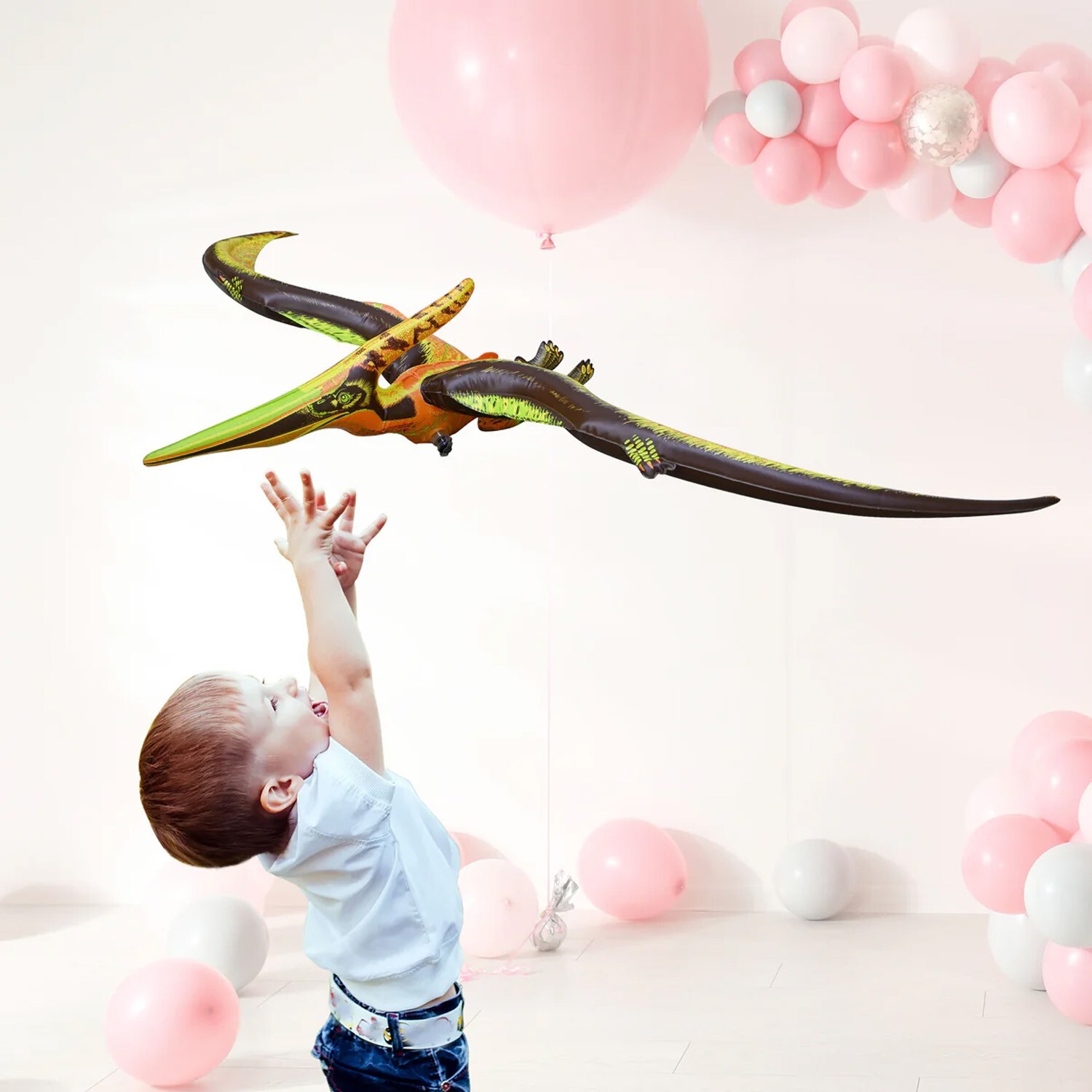 Jet Creations DI-PTE Dinosaur Pteranodon Inflatable 57″ Wingspan- Great For Pool