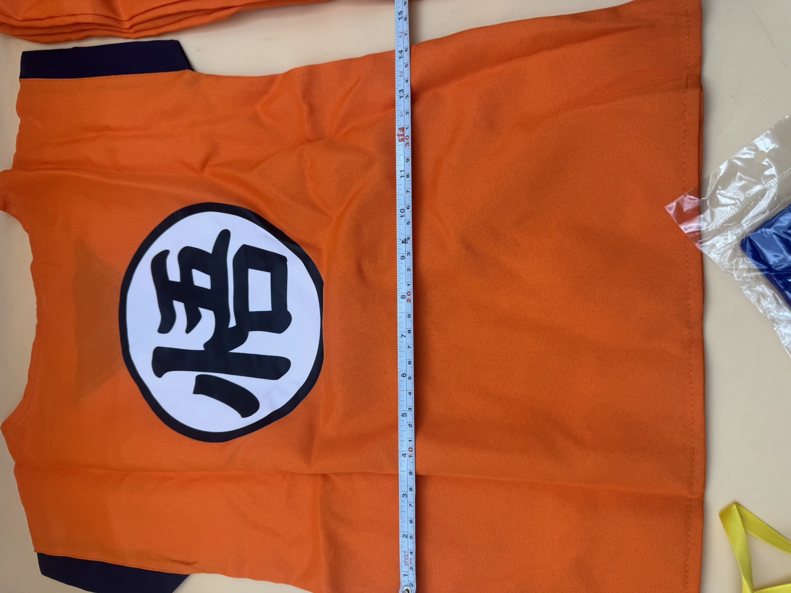 Dragon Ball Z Super Goku Adult Costume Halloween Anime Cosplay Jumpsuit Size S