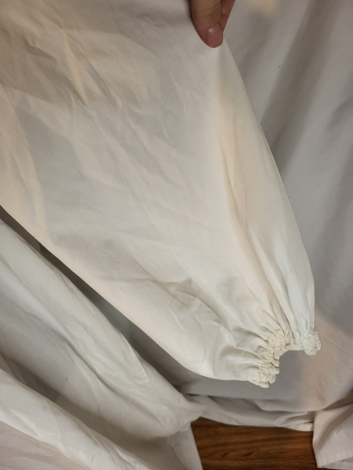 MUSEUM REPLICAS LIMITED Cotton Blend White Lace Under Dress S/M Coat RENAISSANCE