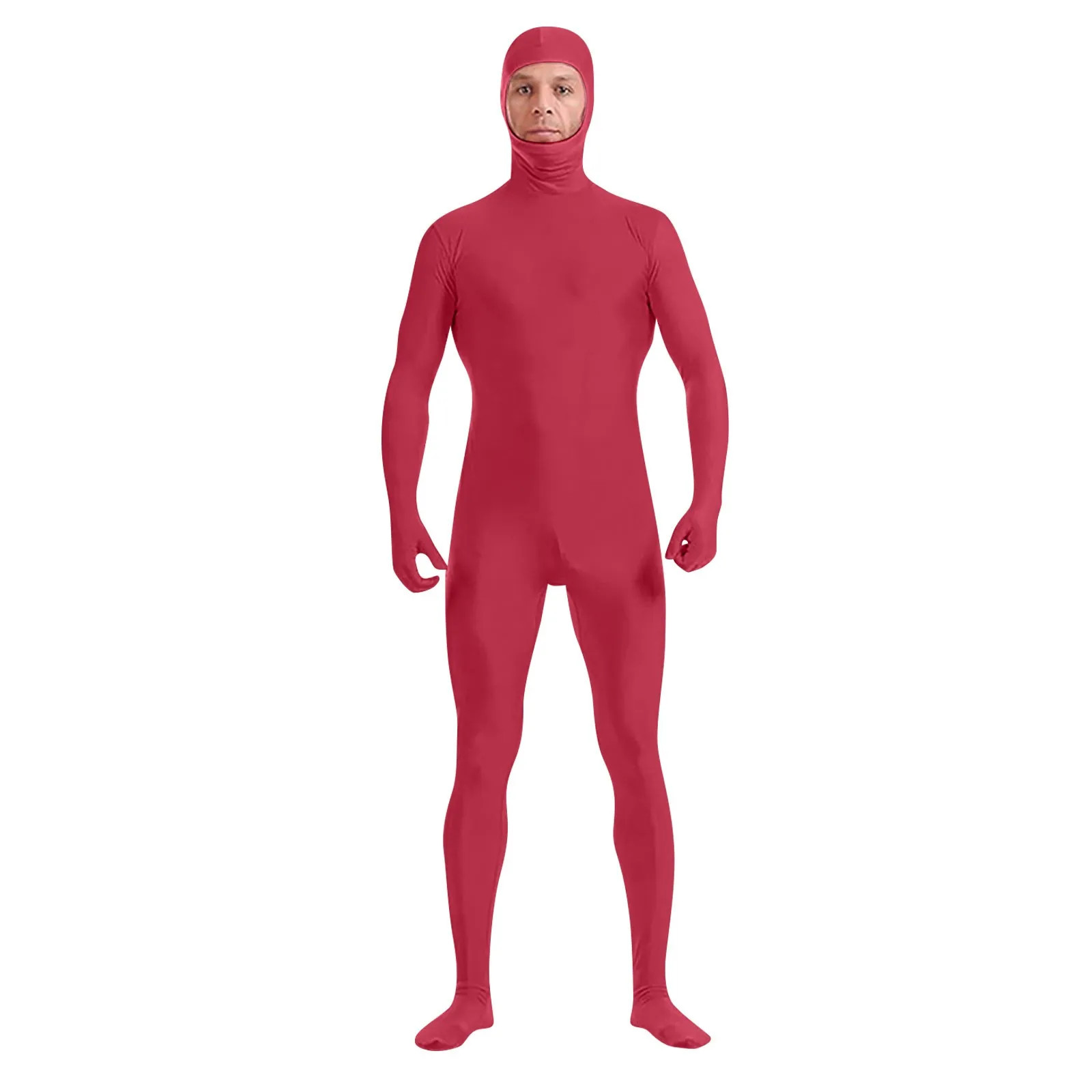 Adult Full Body Suit Costume for Halloween Men Second Skin Tight Suits Cosplay