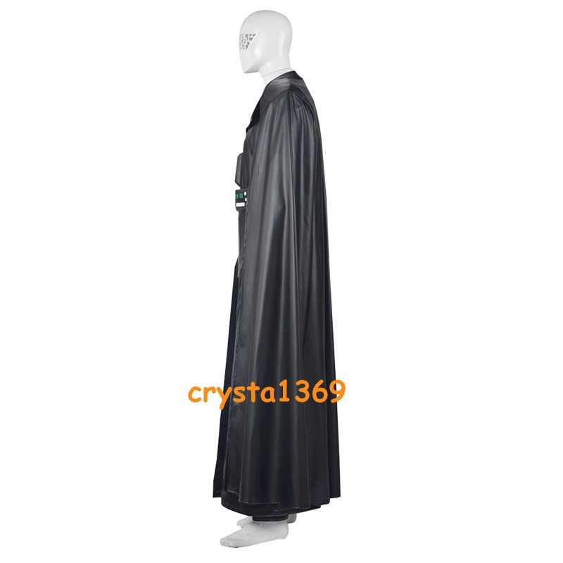 Star Wars The Force Awakens Darth Vader Halloween Cosplay Costume Outfit Uniform