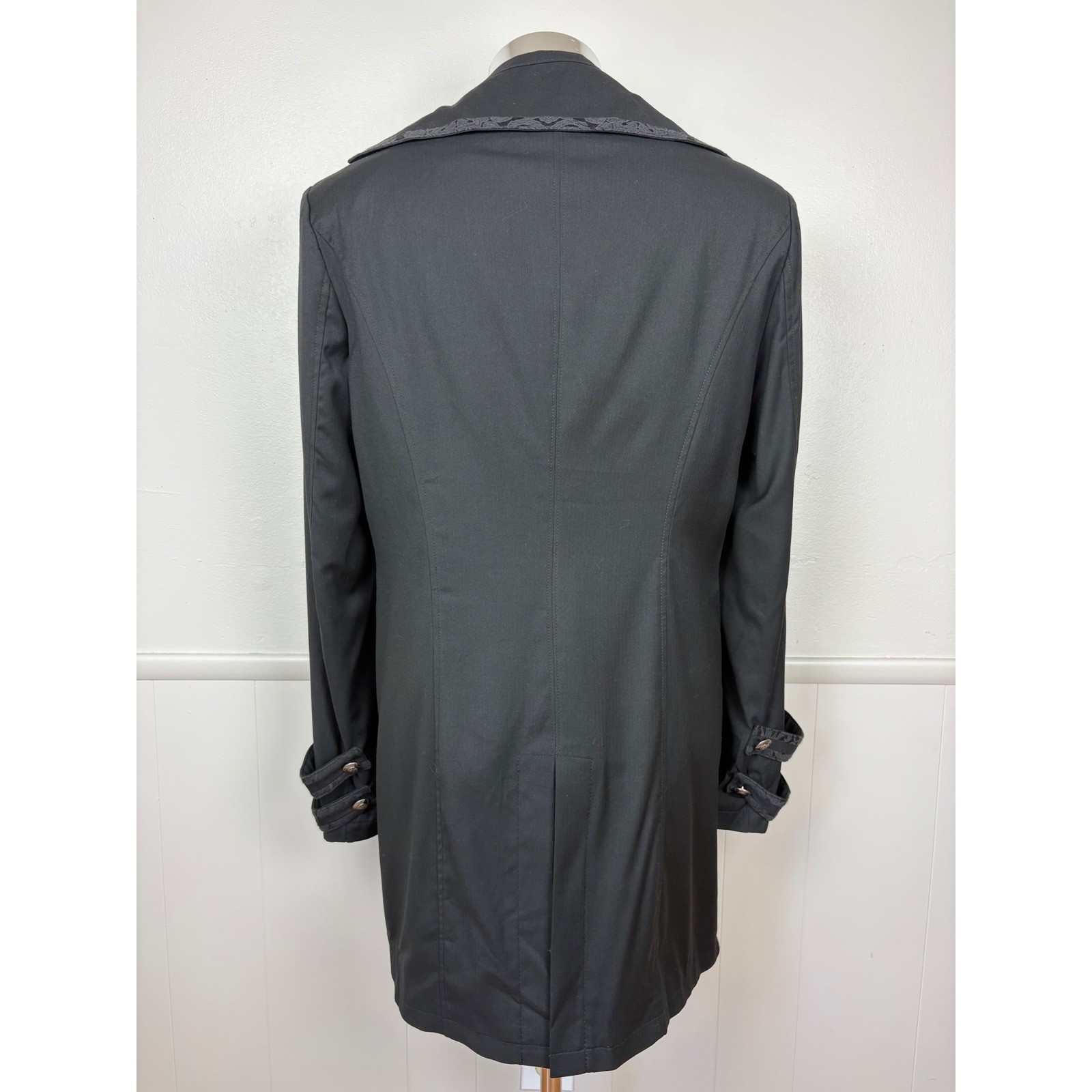 Punk Rave The Draven Men’s Goth Funeral Mourning Jacket Size M Regency Vampire