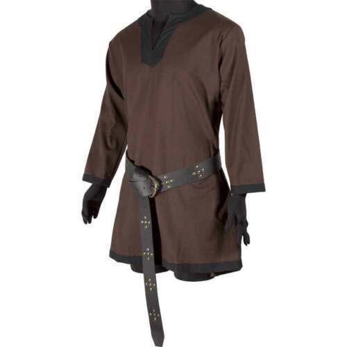 Medieval Knight Tunic Viking Clothing Long Sleeve Costume Reenactment Cosplay