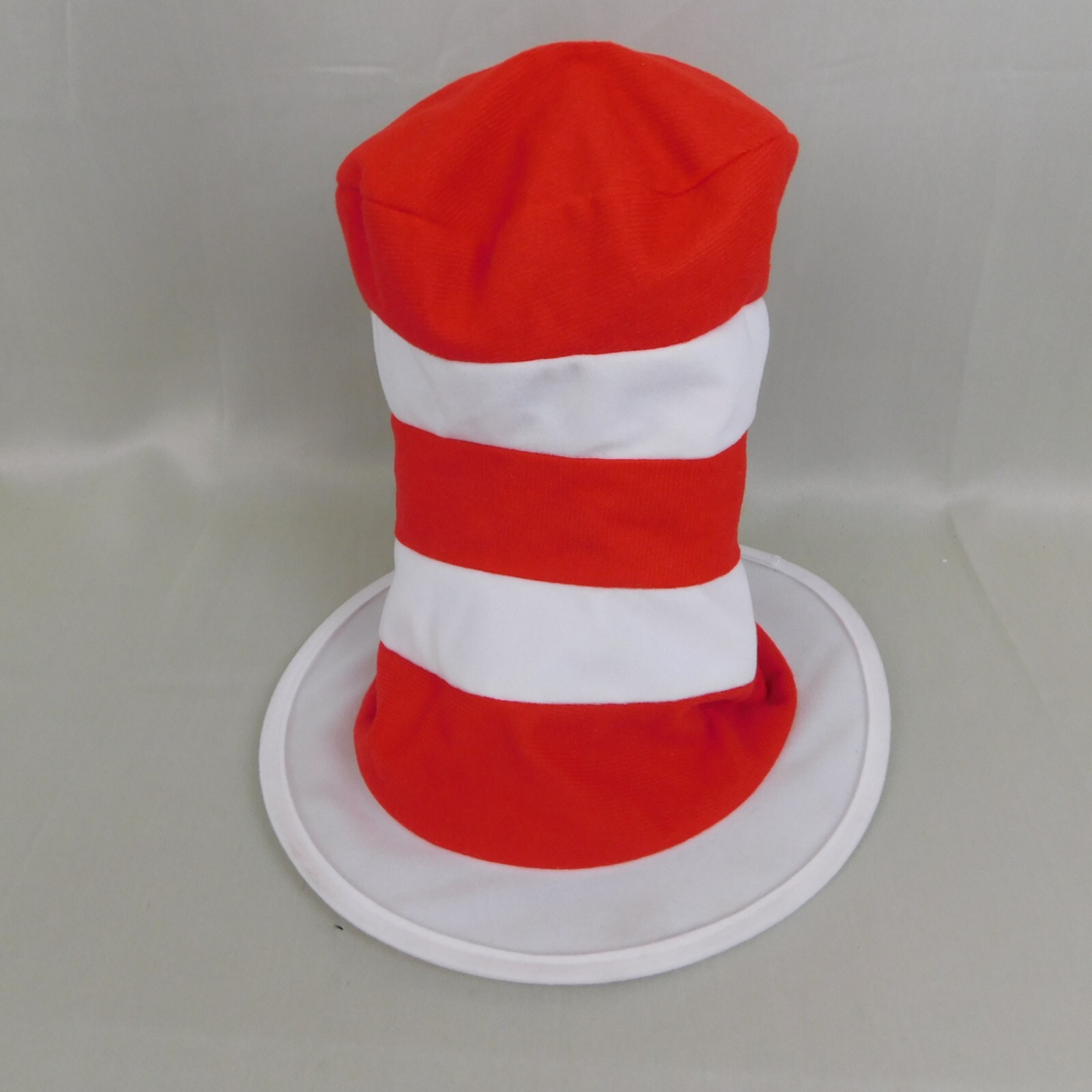 Dr. Seuss Cat in the Hat Halloween Costume Kit Top Hat & Bowtie Adult One Size