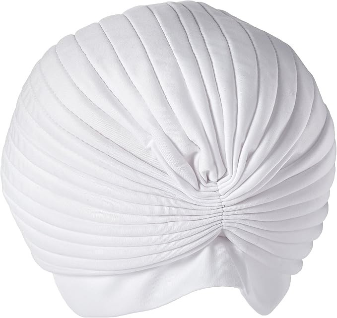 Men’s Adult Spandex Turban One Size White