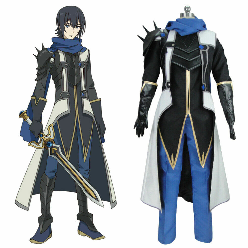 The Rising of The Shield Hero Cosplay Ren Amaki Costume Halloween Adult Men Suit