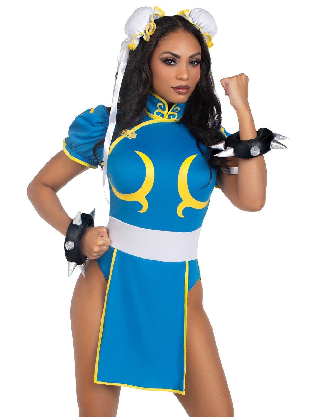 Chun Li Costume for Women – Street Fighter Outfit, Cosplay Dress & Accessories