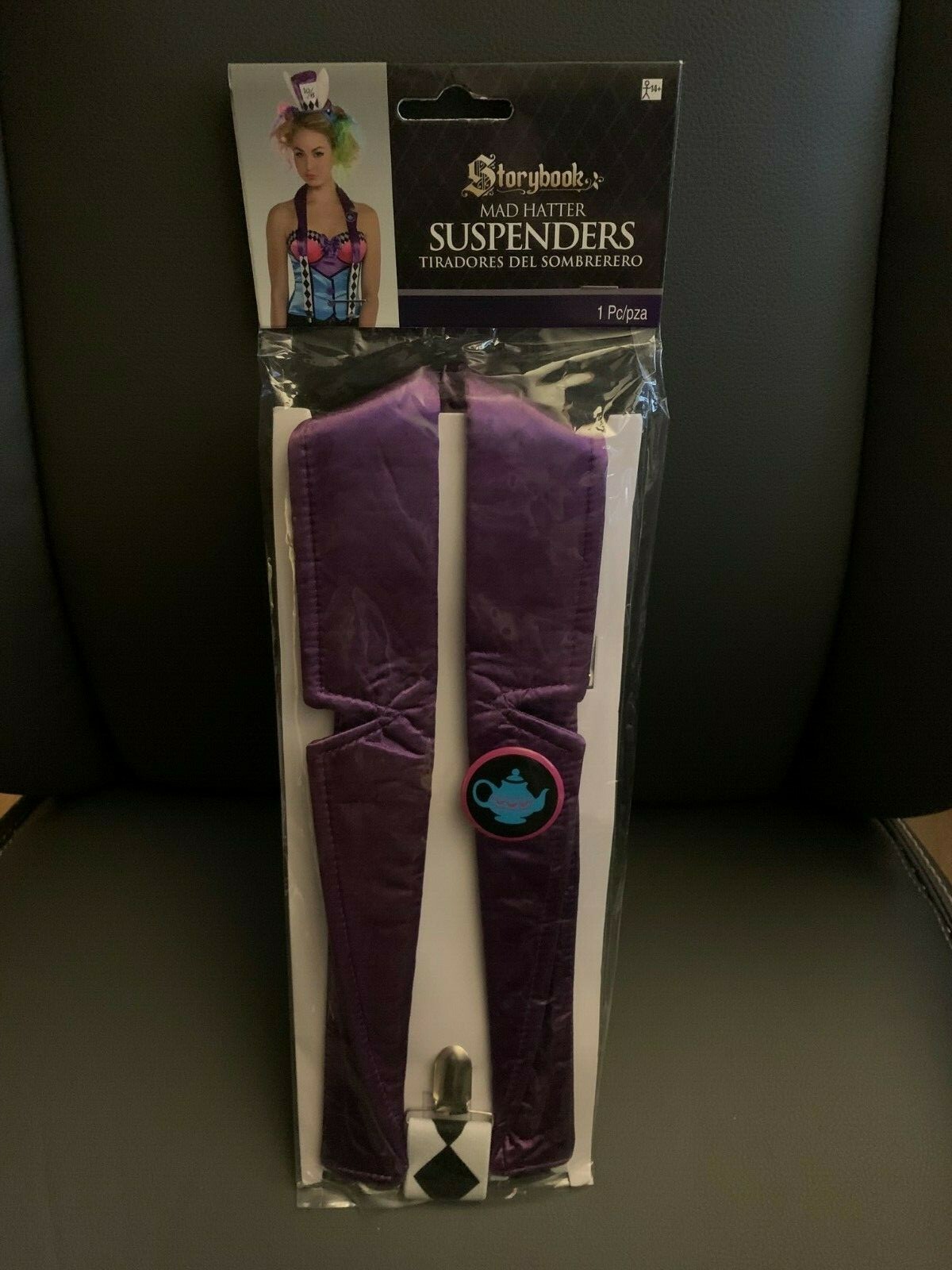 New Storybook Mad Hatter Suspenders