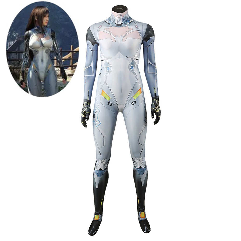 Tifa Lockhart Bodysuit Final Fantasy VII Rebirth Cosplay Costume