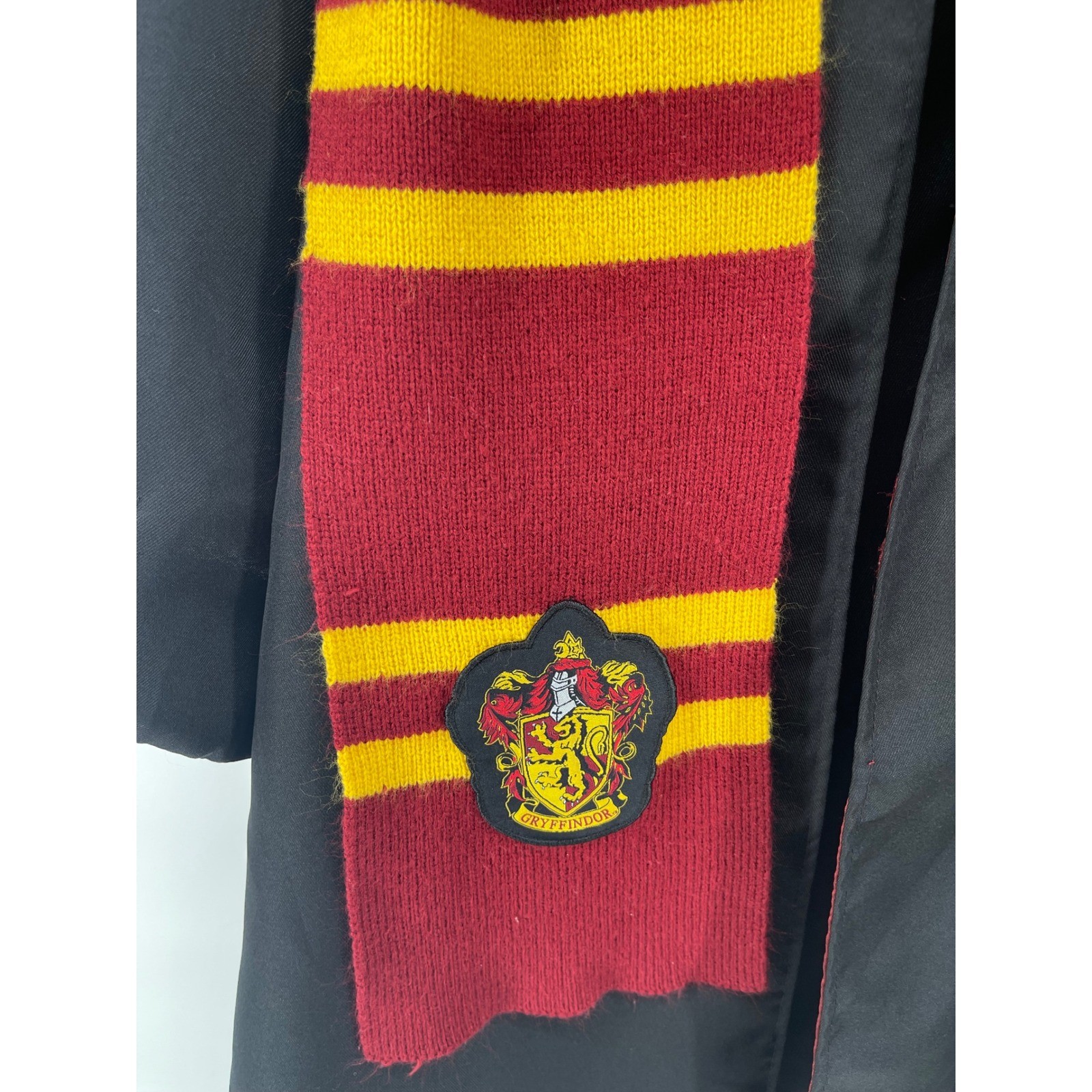 Harry Potter Gryffindor Costume Robe and Scarf Set Kids Small 4-6 Disguise