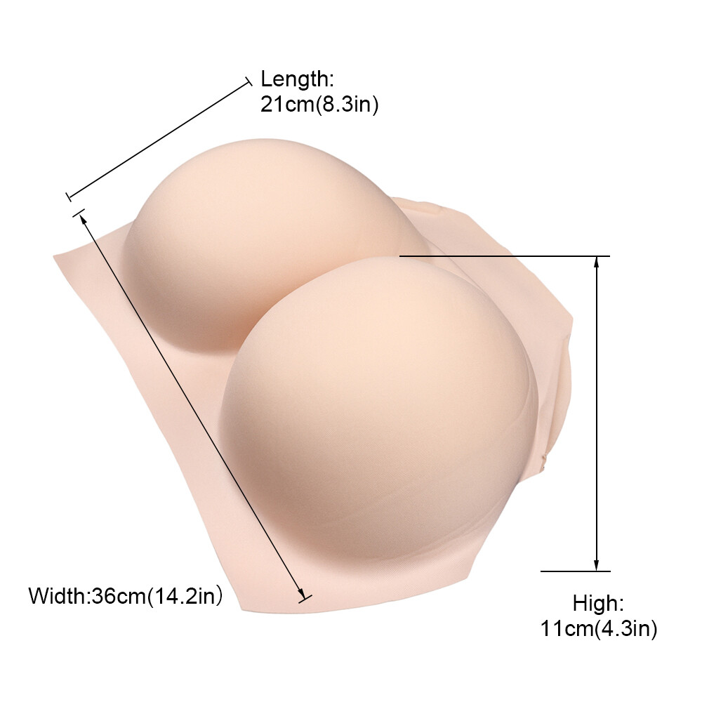 KnowU One-piece Sponge Thick Hip Pad Plump Buttocks Hip Up Sexy Enhancer