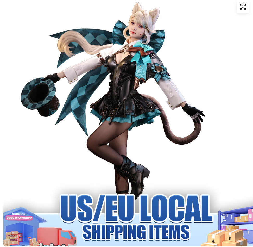 Pre-Owned Lynette Cosplay Costume Fontaine – Genshin SR (Doki Doki)