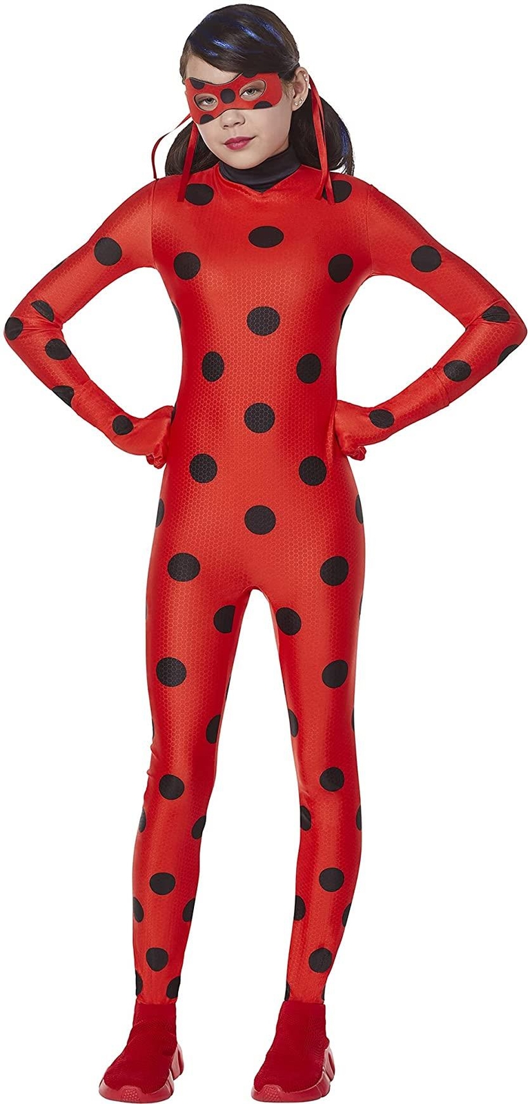 Miraculous Ladybug Costume Girl’s Fancy Dress Up for Child – Officially Licensed