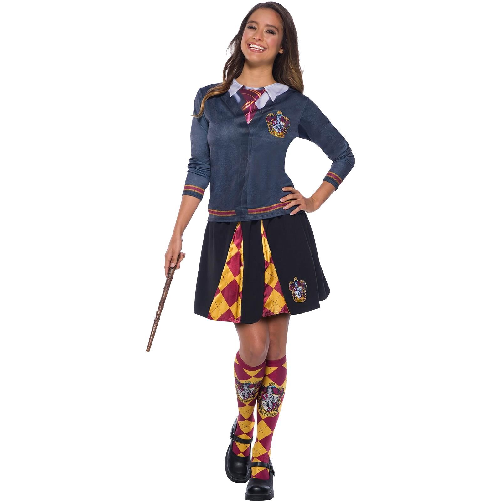 Harry Potter Gryffindor Costume Top Size L Adult Women’s – Large