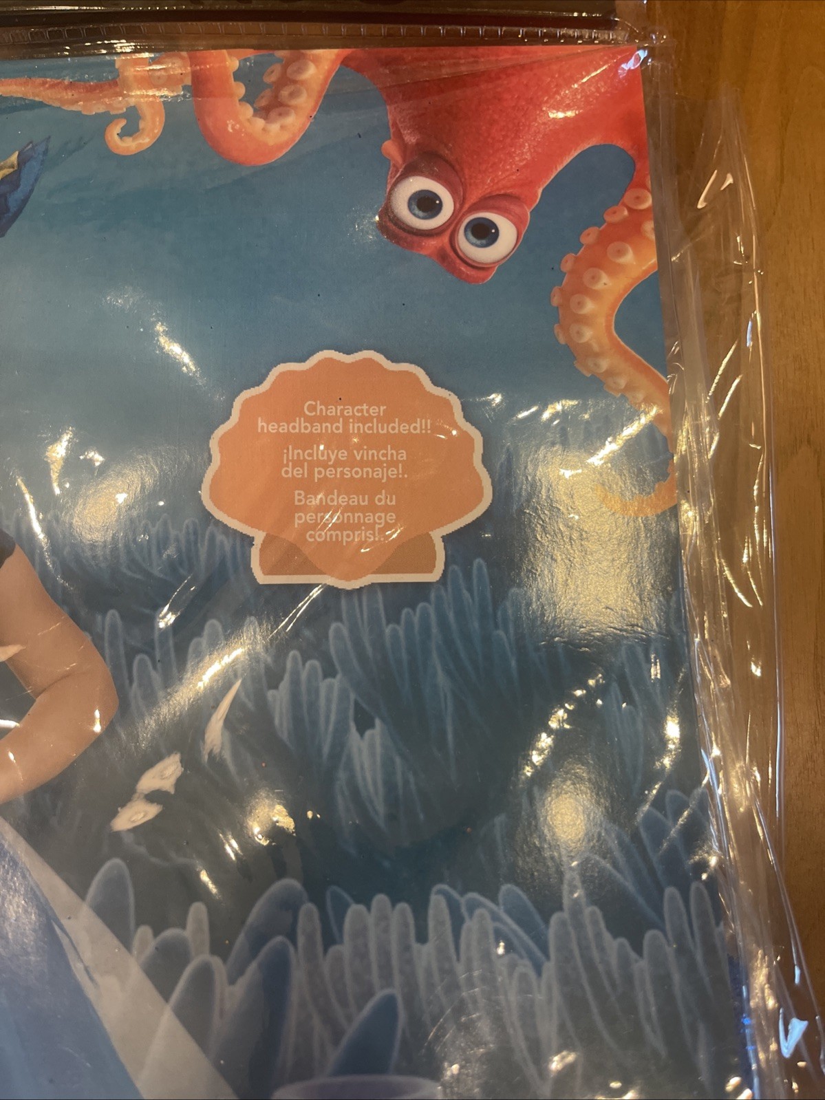 DORY Toddler Tutu Deluxe Finding Dory Disney Pixar Halloween Costume Size 2T NEW