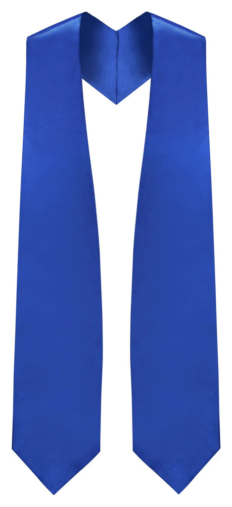 Royal Blue Graduation Stole – Royal College & High School Stoles