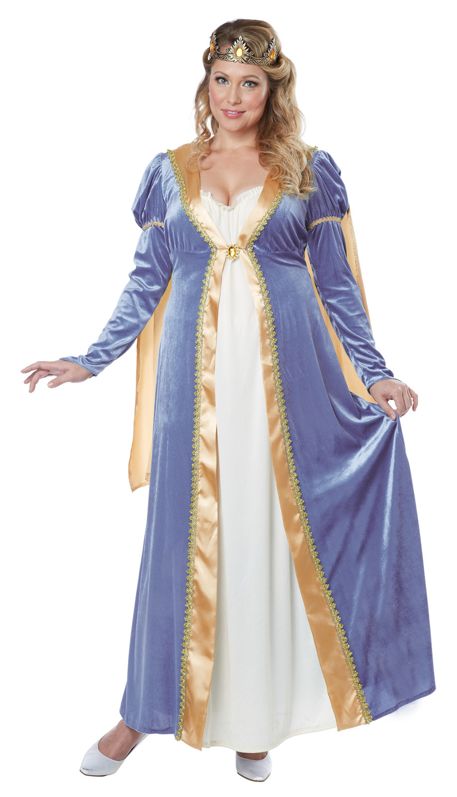 Renaissance Elegant Empress Royal Queen Adult Plus Size Costume