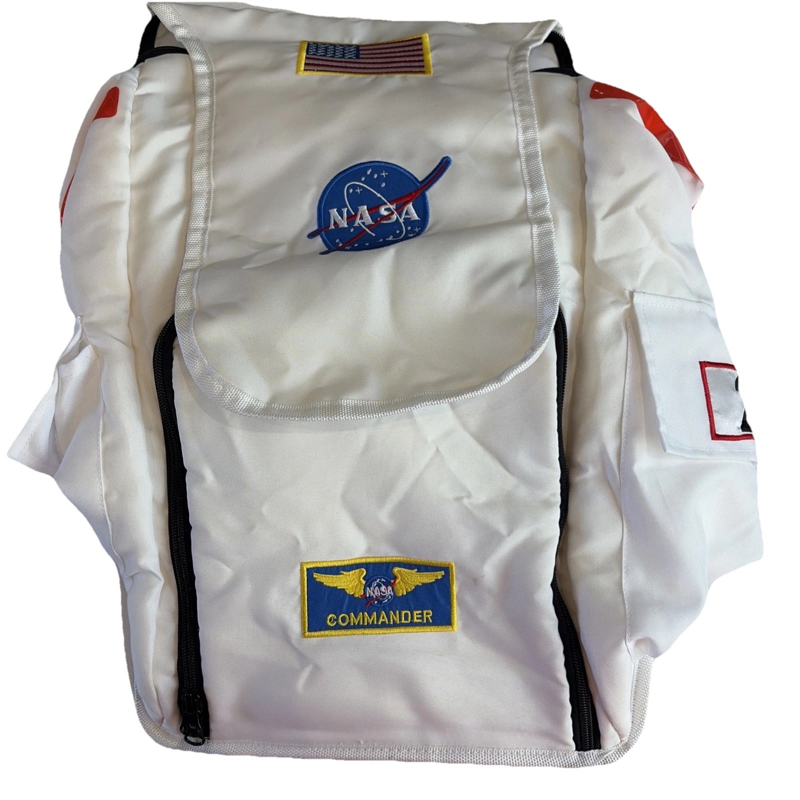 Aeromax Get Real Gear NASA Astronaut Backpack White Large Costume Cosplay Bag