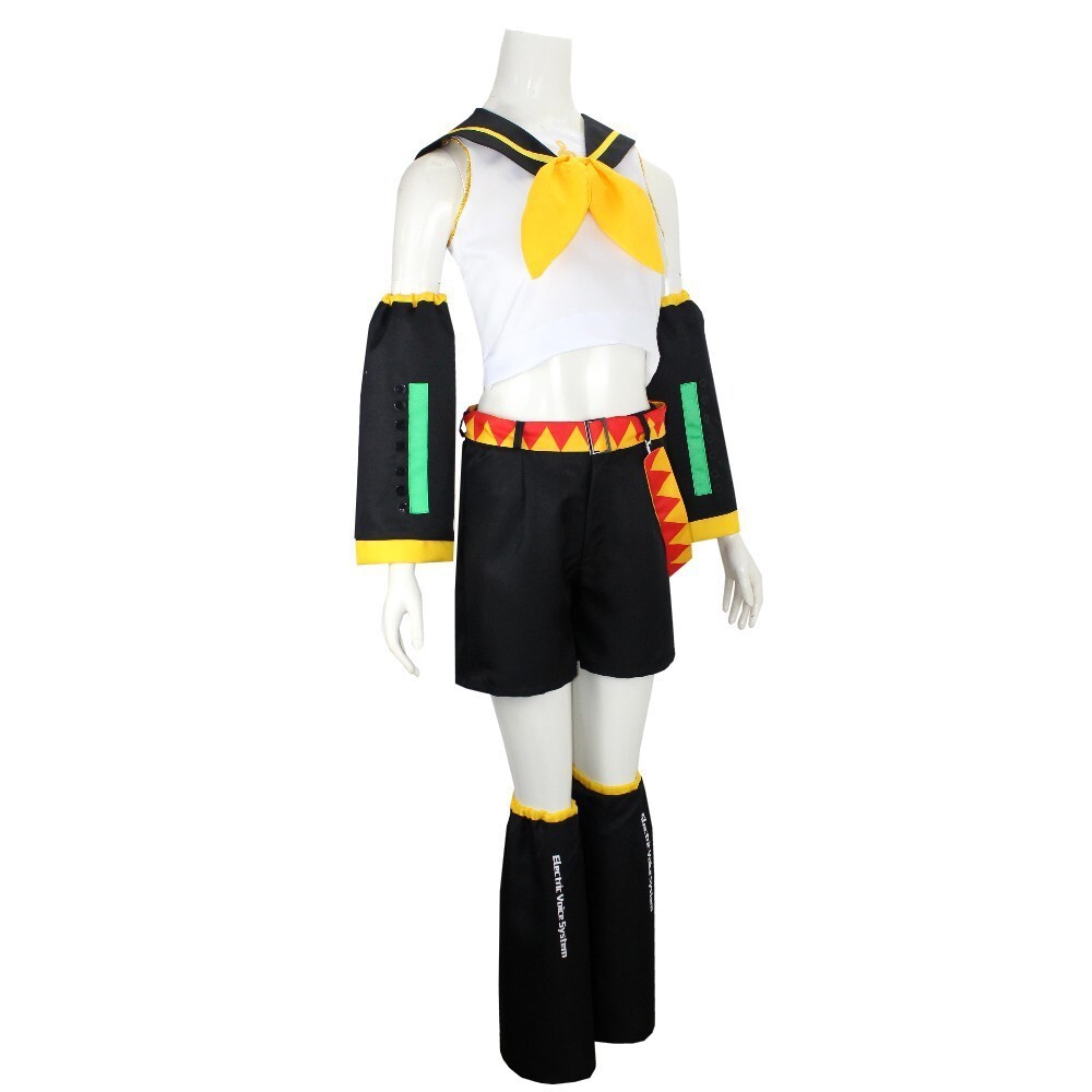 Cosplay Life Vocaloid 02 Kagamine Rin Halloween Costume for Women/Men Full Sets