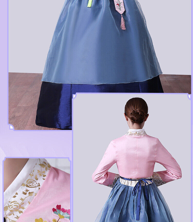 Hanbok Korean National Costume Traditional Dress Cosplay Wedding Dress Hanbok t