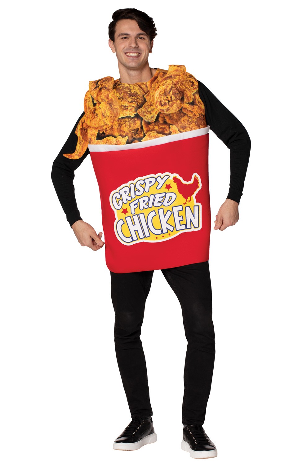 Brand New KFC Inspired Bucket of Fried Chicken Adult Costume