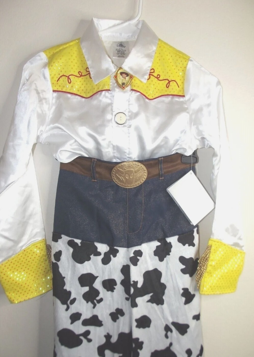 Disney Toy Story Jessie Costume 2 Piece Set – Top & Pants Size 7/8 NWT $40.00