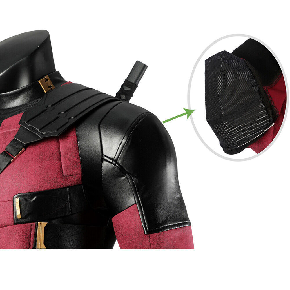 Deadpool 3 Wade Wilson Outfits Cosplay Costume Jumpsuit Mask Full Suits Custom