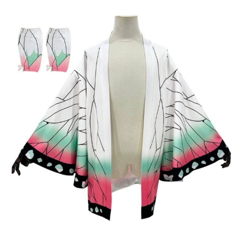 Anime Demon Slayer: Kimetsu no Yaiba Cosplay Kocho Shinobu Halloween Costume