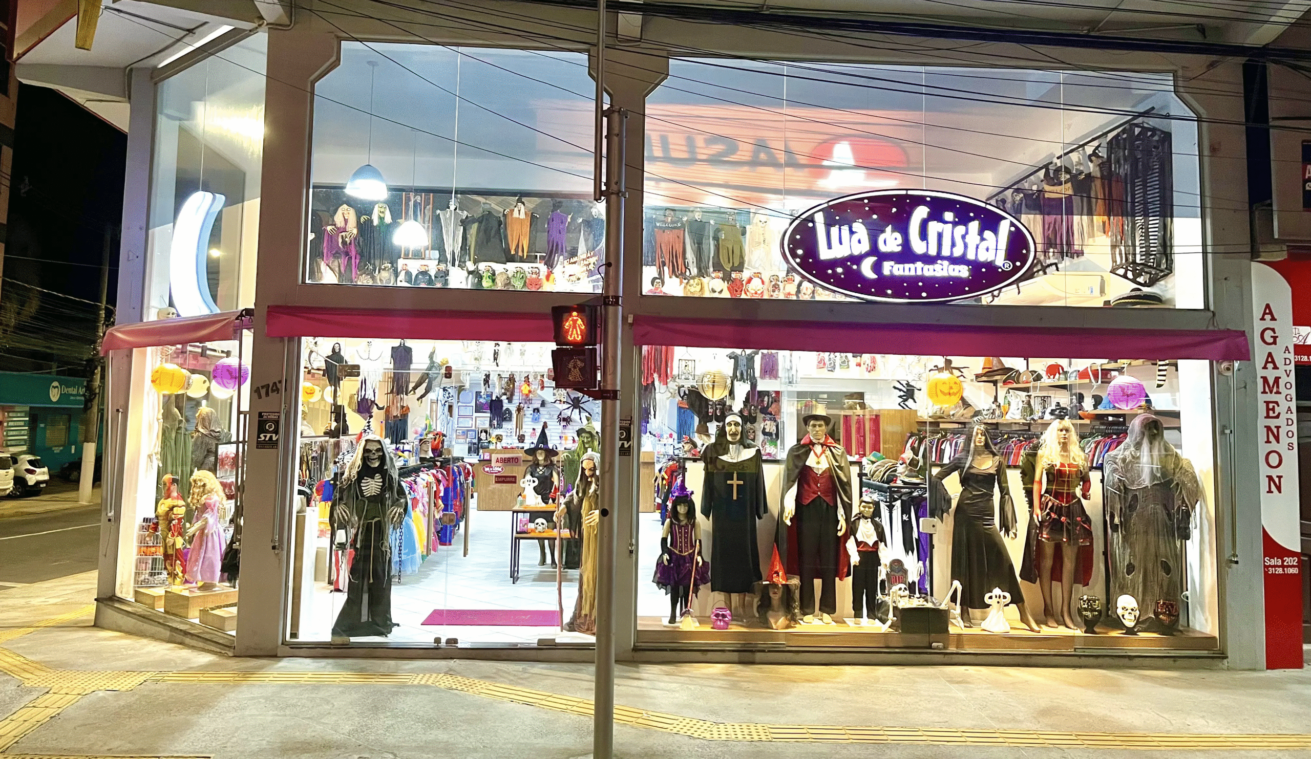 Fachada Loja Lua de Cristal